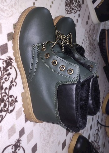 Kahverengi  Dolgu Topuklu Bot - Görsel 2