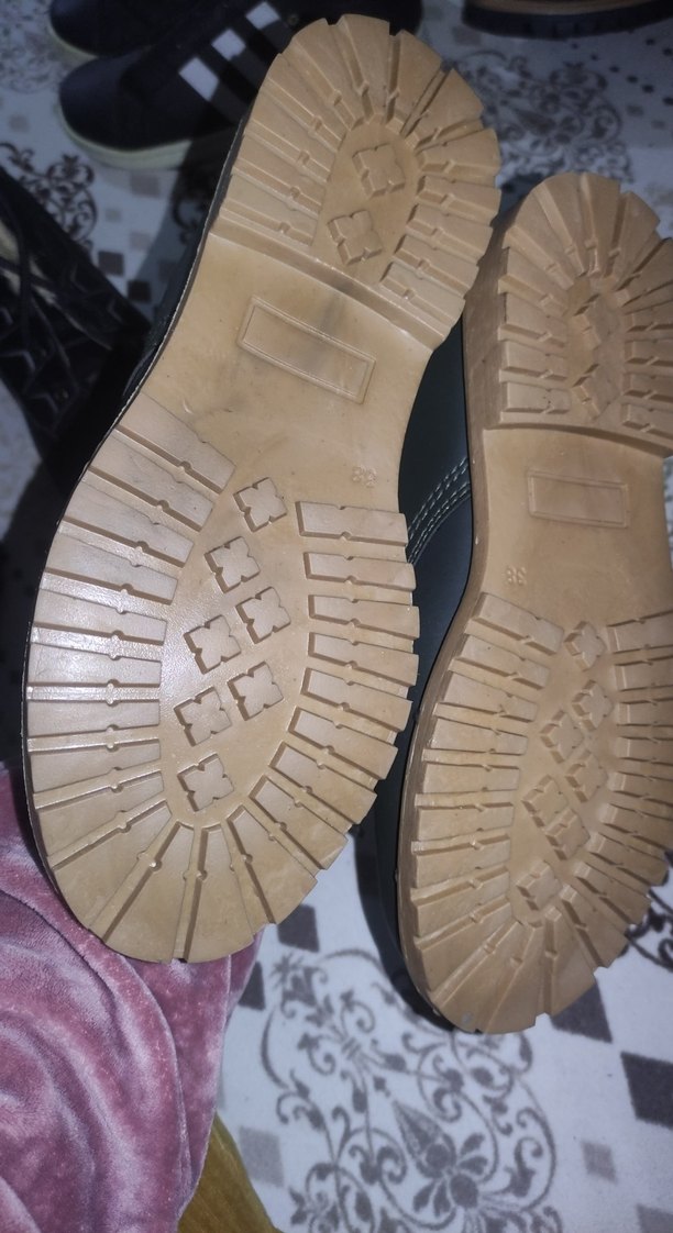 Kahverengi  Dolgu Topuklu Bot - Görsel 3