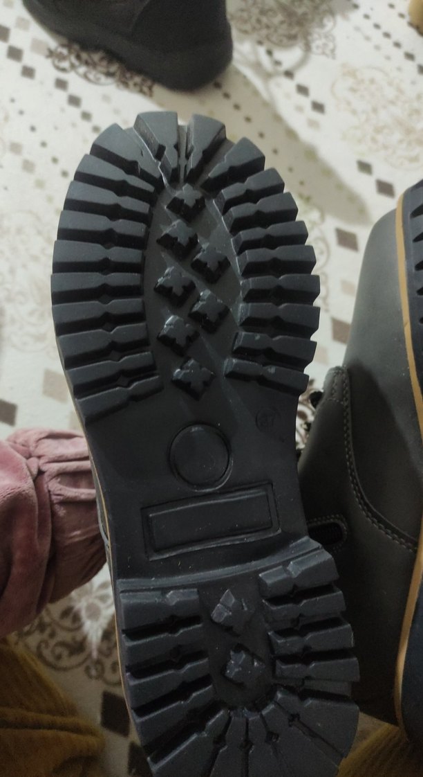 Gri Yılan Desenli Bağcıklı Erkek Bot - Görsel 4