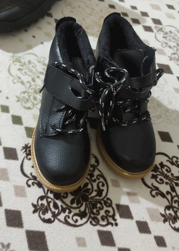 Kemerli Siyah Erkek Çocuk Botu - Görsel 3