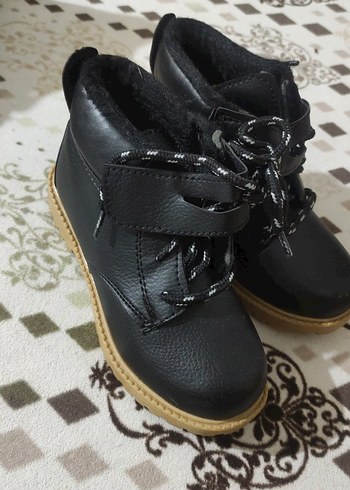 Kemerli Siyah Erkek Çocuk Botu - Görsel 2