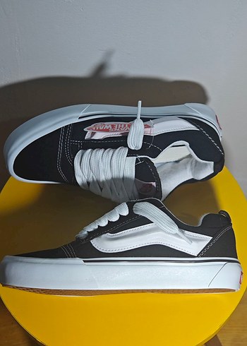 Vans Siyah Beyaz Spor Ayakkabı Velcro