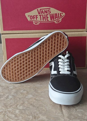 Vans Vans Kadın Siyah Beyaz Sneakers