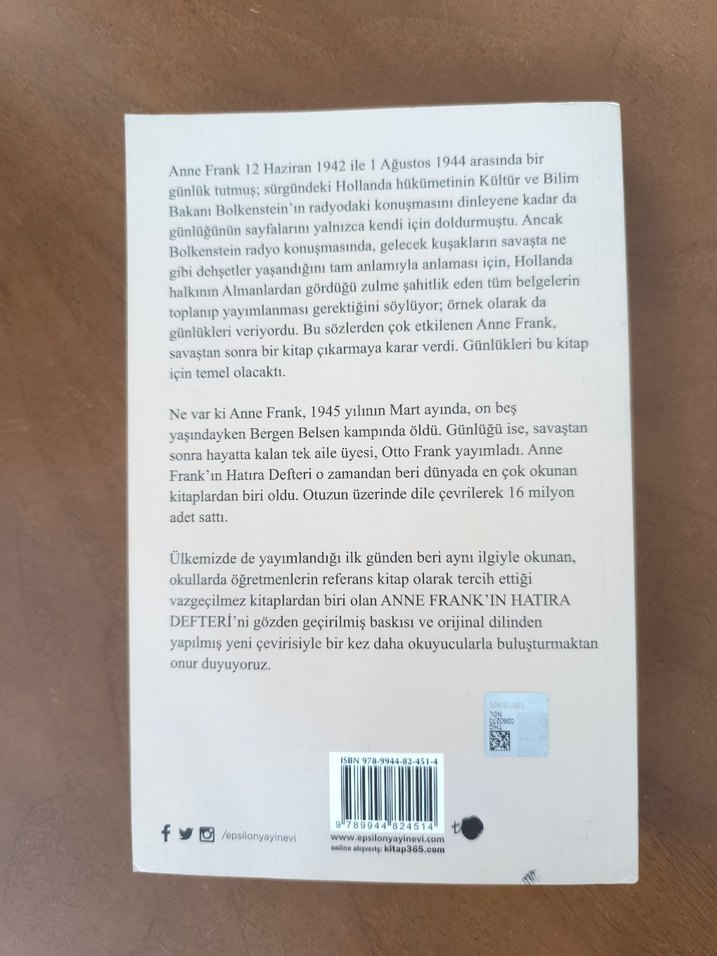 Anne Frank'in Hatıra Defteri - Görsel 2