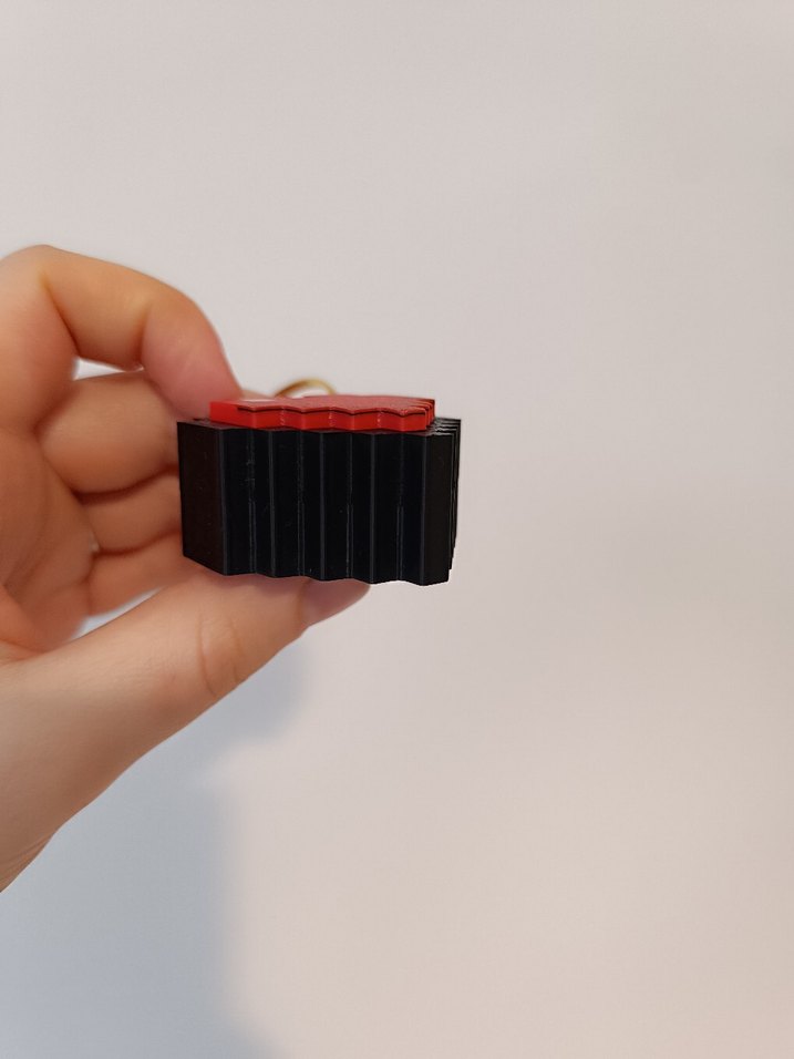 clicker Kalp Anahtarlık - Görsel 3