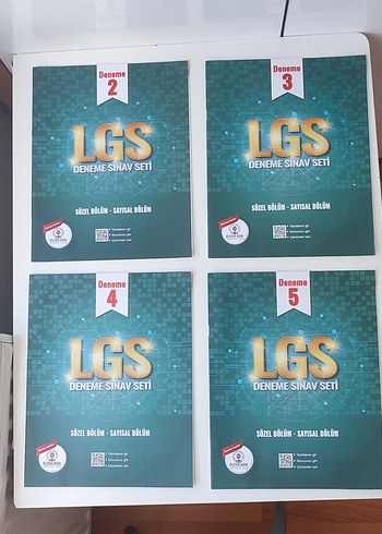 LGS 5'li Deneme Sınav Seti 2023-2024 Müfredat