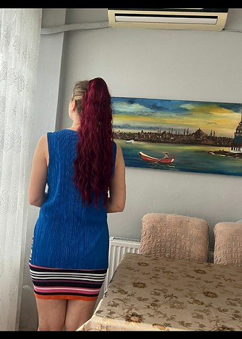 Beden KIZIL PENÇE TOKALI AT KUYRUĞU SAÇ