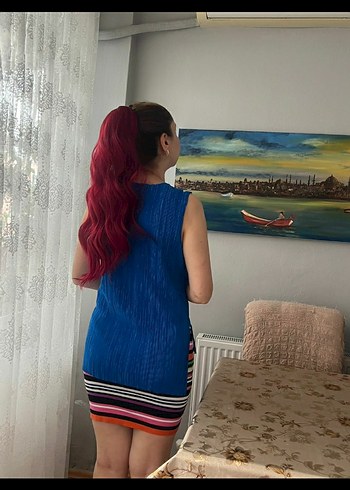 Diğer ATEŞ KIZILI PENÇE TOKALI AT KUYRUĞU SAÇ
