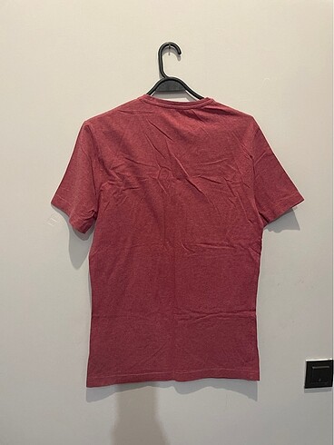 H&M bordo basic tişört Orjinal Ürün - Görsel 3