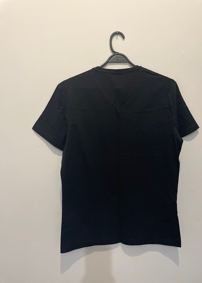 Hm erkek siyah v yaka tişört Orjinal Ürün - Görsel 3