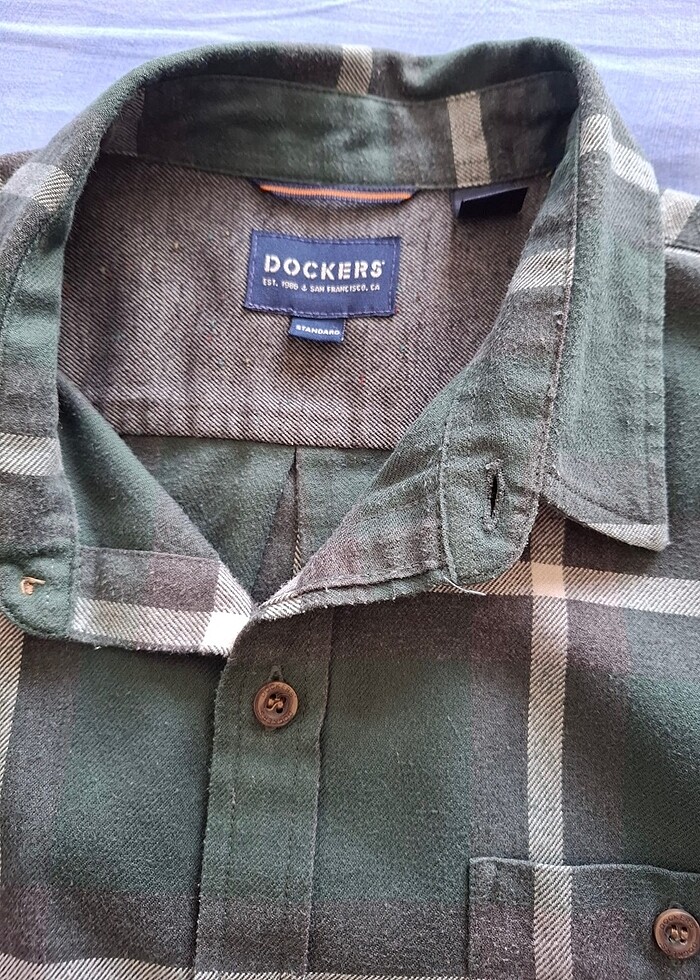 Dockers erkek oduncu gömleği Orjinal Ürün - Görsel 3