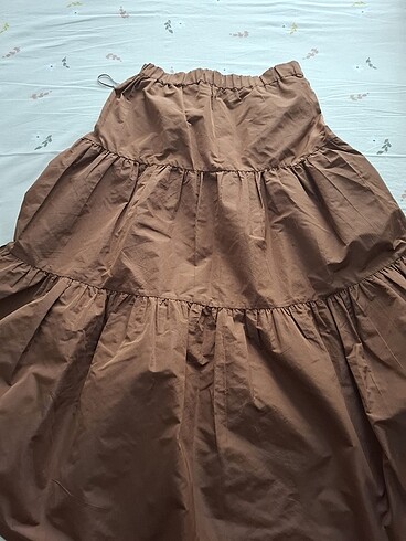 Zara Kadın Kahverengi Etek Orjinal Ürün