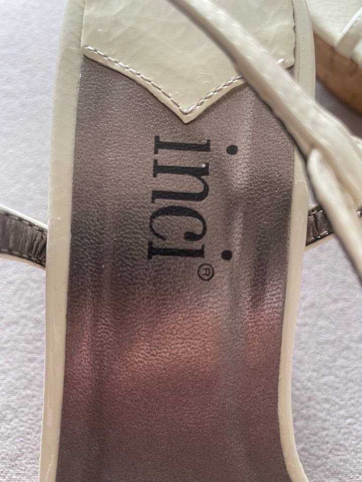 İnci Beyaz Kadın Dolgu Topuklu Ayakkabı Orijinal Ürün - Görsel 3