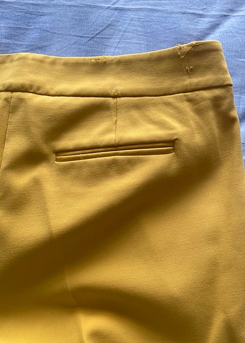 Herry Sarı Kadın Kumaş Pantolon - Görsel 7
