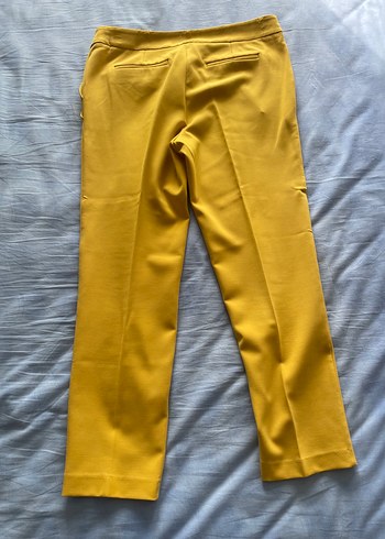Herry Sarı Kadın Kumaş Pantolon - Görsel 6