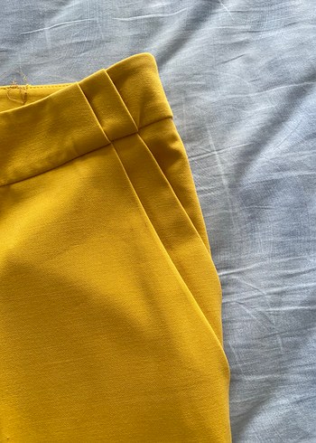 Herry Sarı Kadın Kumaş Pantolon - Görsel 4