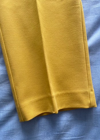 Herry Sarı Kadın Kumaş Pantolon - Görsel 2