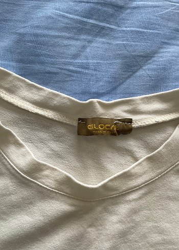 Jeans Lab Kadın Beyaz Fırfırlı Sweatshirt Orijinal Ürün - Görsel 3