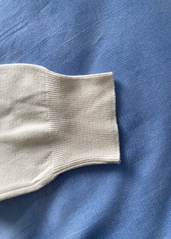 Seçil Beyaz Kadın Boğazlı Kazak Orijinal Ürün - Görsel 2