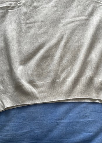 Seçil Beyaz Kadın Boğazlı Kazak Orijinal Ürün - Görsel 3