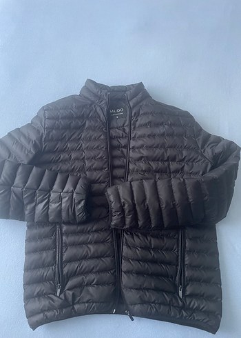 Mudo Siyah Erkek Şişme Mont Orijinal Ürün - Görsel 5