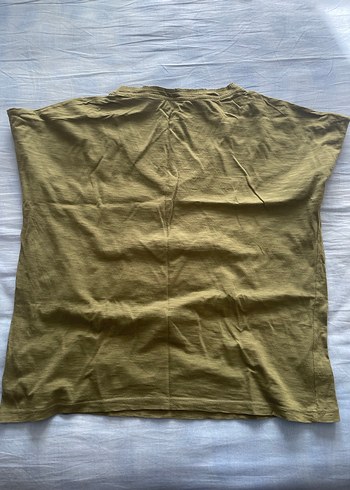 Mavi V Yaka Kadın Tişört Orijinal Ürün - Görsel 4