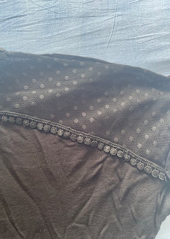 İpekyol Siyah V Yakalı Kadın tişört Orijinal Ürün - Görsel 2