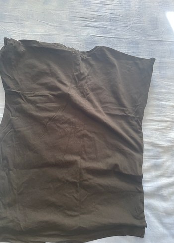 Pull & Bear Siyah V Yakalı Tişört Orijinal Ürün - Görsel 3