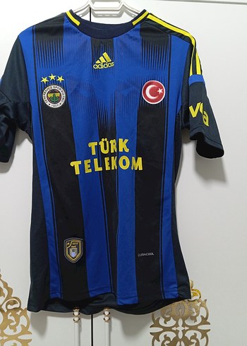 Erkek Koyu Mavi Kısa Kollu Fenerbahçe Forma