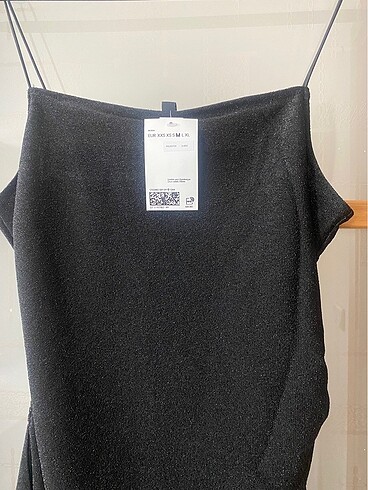 m Beden H&M simli elbise