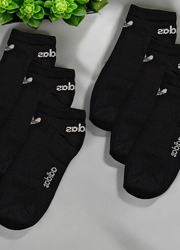 6lı Unisex Patik Çorap Seti 