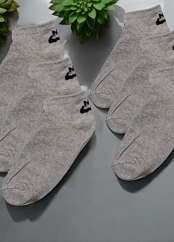 6lı Unisex Patik Çorap Seti 