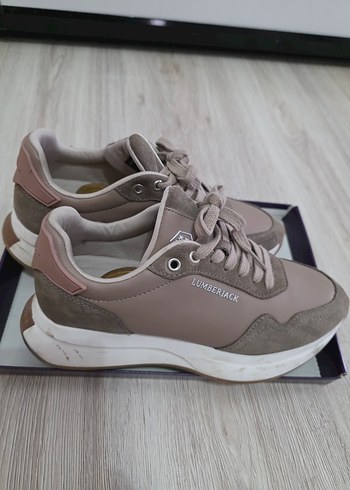 Vizon Bağcıklı Kadın Spor Ayakkabı - Görsel 4