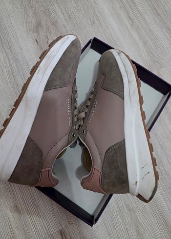 Vizon Bağcıklı Kadın Spor Ayakkabı - Görsel 6