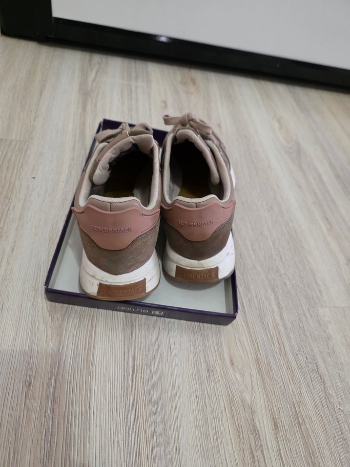 Vizon Bağcıklı Kadın Spor Ayakkabı - Görsel 3