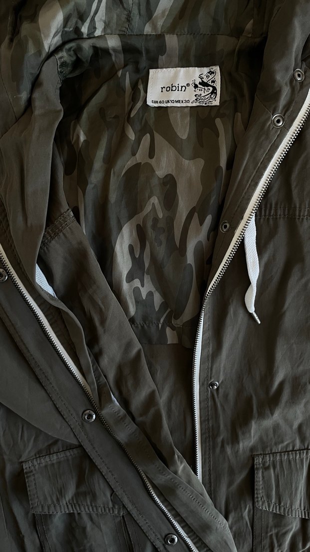 Kapüşonlu  Kadın Ceket - Görsel 3