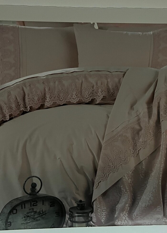 Dantella bita gelin seti - Görsel 4