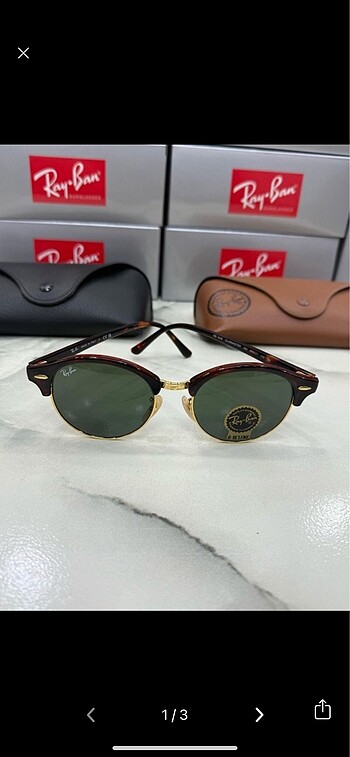 ORIJINAL RAYBAN CLUBMASTER