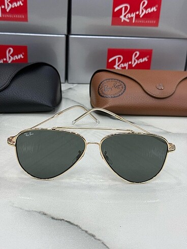ORIJINAL RAYBAN AVIATOR GOLD METAL