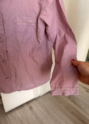English Home Düğmeli Uzun Kollu pijama üsttü