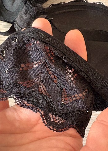 Bordo Bohem Tarz Dantel Sütyen - Görsel 4