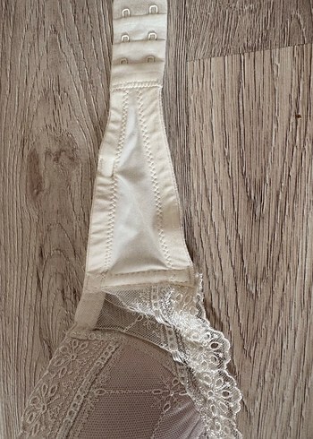 Nakışlı Bej Bohem Straplez Sütyen - Görsel 3