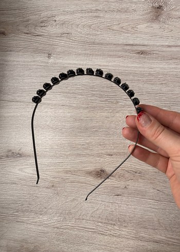 Yeşil Parlak Boncuklu ve Yapraklı Saç Tokası Seti - Görsel 8