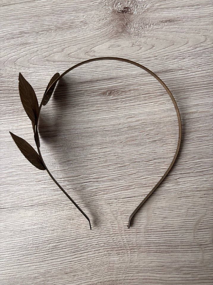 Yeşil Parlak Boncuklu ve Yapraklı Saç Tokası Seti - Görsel 5