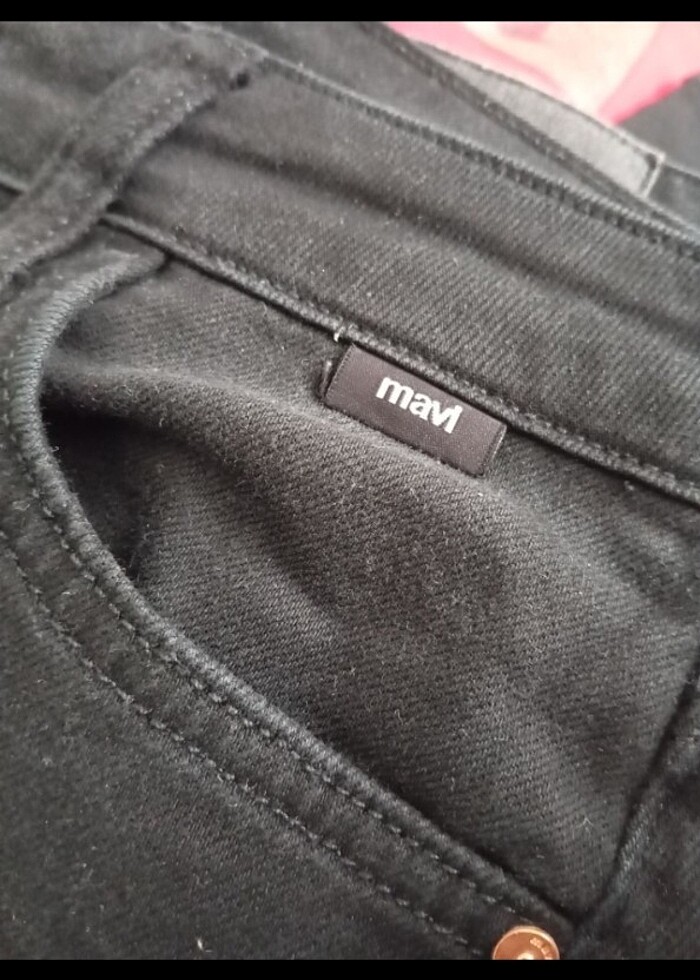 Mavi siyah jean - Görsel 4