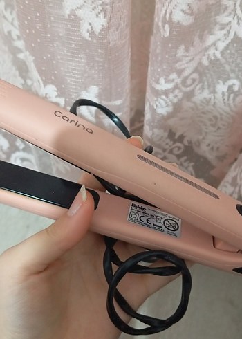 Pastel Pembe Fakir Saç Düzleştirici - Görsel 4