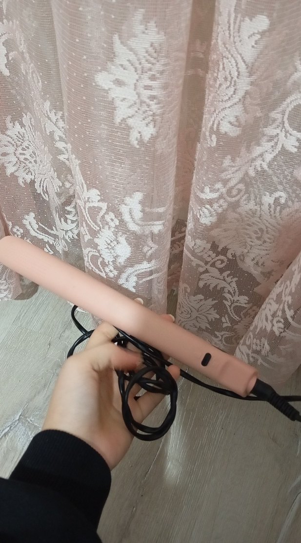 Pastel Pembe Fakir Saç Düzleştirici - Görsel 3