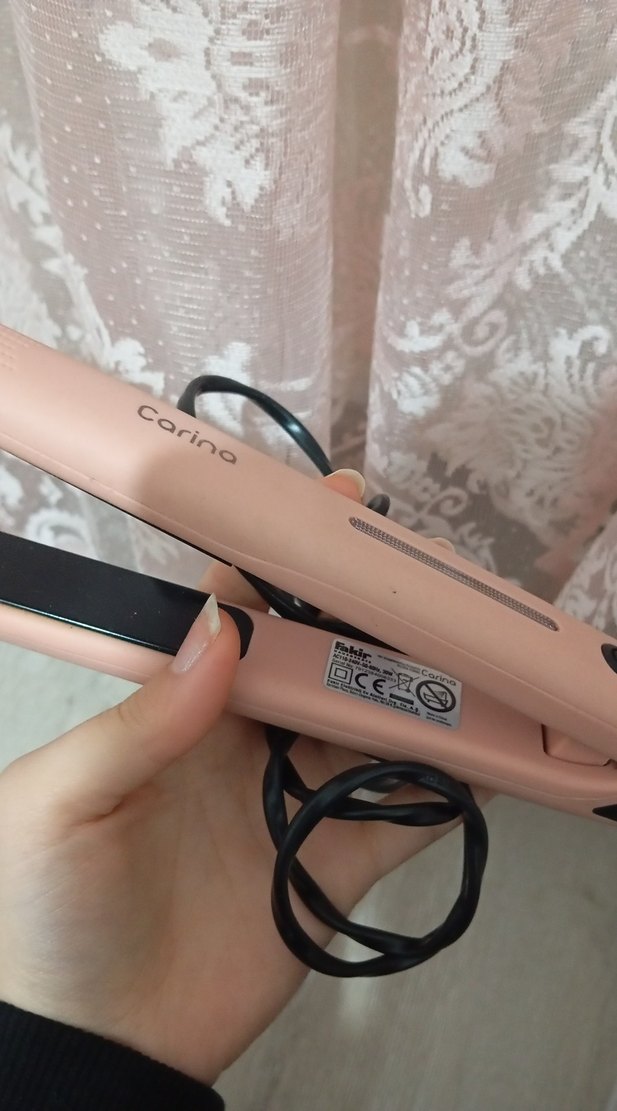 Pastel Pembe Fakir Saç Düzleştirici - Görsel 4