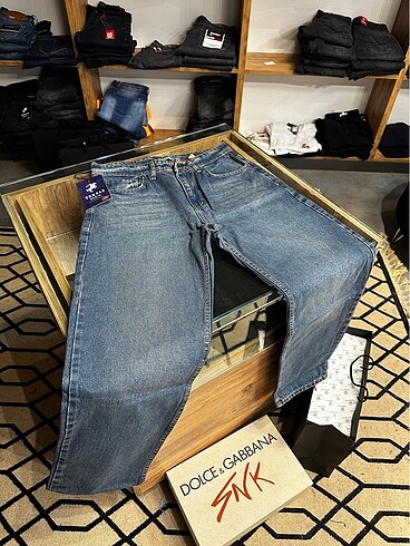 Bedenvar Teksas Baggy Pantolon