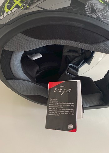 Motosiklet Kaskı L Beden - Görsel 5